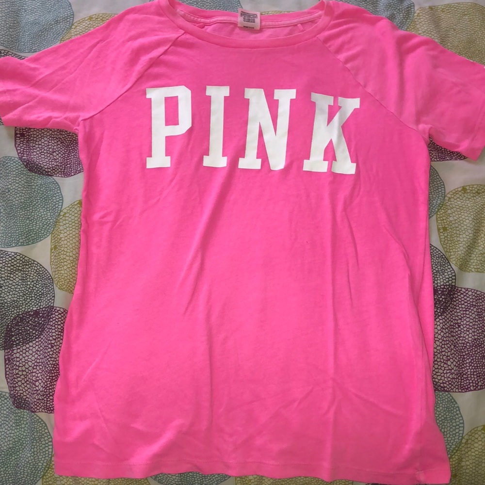 pink short sleeve from pink